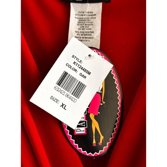 Paper Doll XL Sleeveless Knot Front Dress Polyester Spandex - Picture 6 of 9